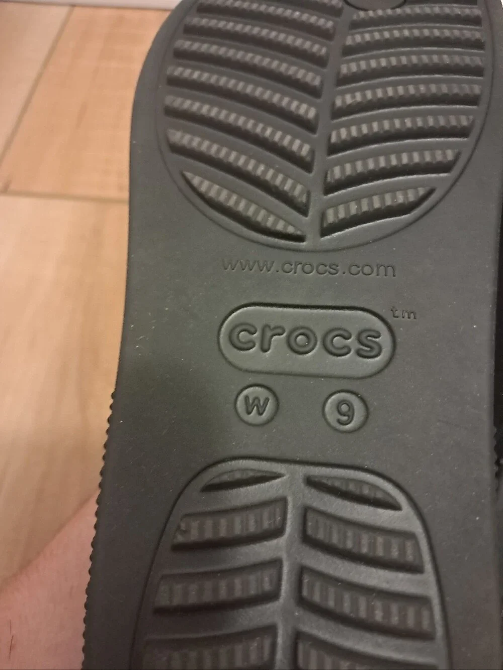 Crocs Flip Flops Women's 9 Black Getaway Platform Comfort Summer Vacation
